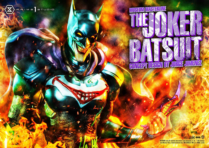 THE JOKER Prime 1 Studio BATSUIT CONCEPT DESIGN BY JORGE JIMENEZ BONUS VERSION (DC COMICS)