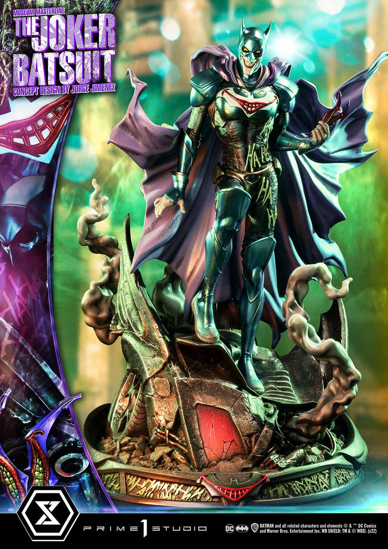 THE JOKER Prime 1 Studio BATSUIT CONCEPT DESIGN BY JORGE JIMENEZ BONUS VERSION (DC COMICS)