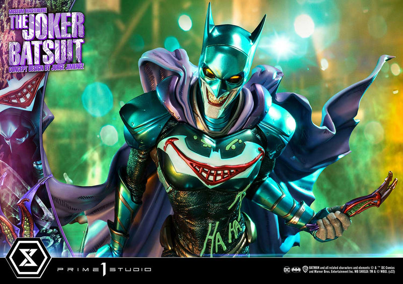 THE JOKER Prime 1 Studio BATSUIT CONCEPT DESIGN BY JORGE JIMENEZ BONUS VERSION (DC COMICS)