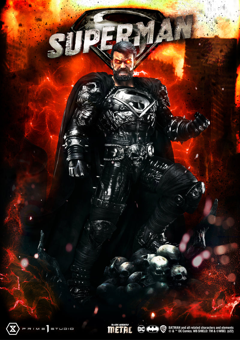 SUPERMAN Prime 1 Studio BLACK VERSION (DARK NIGHTS: METAL)