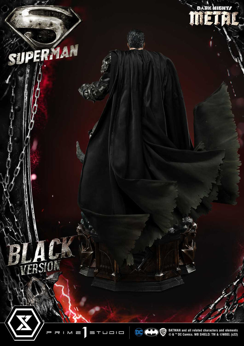 SUPERMAN Prime 1 Studio BLACK VERSION (DARK NIGHTS: METAL)