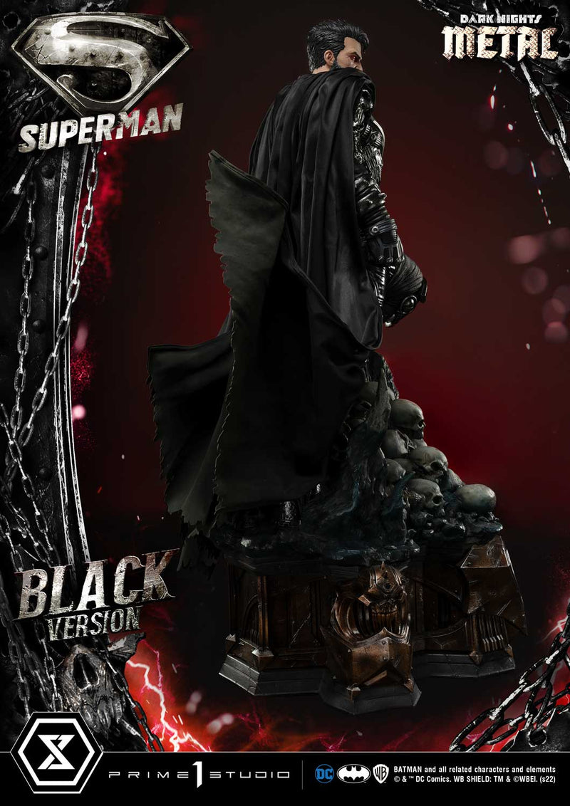 SUPERMAN Prime 1 Studio BLACK VERSION (DARK NIGHTS: METAL)