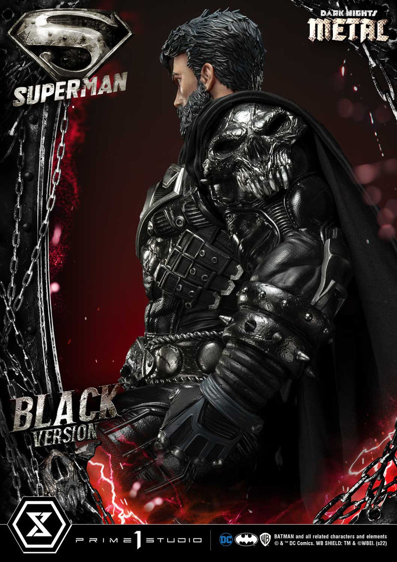 SUPERMAN Prime 1 Studio BLACK VERSION (DARK NIGHTS: METAL)