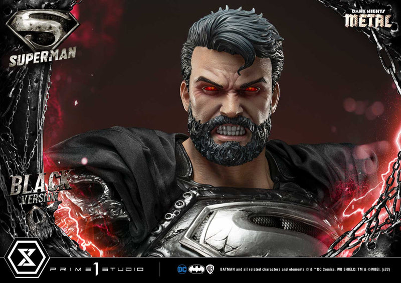 SUPERMAN Prime 1 Studio BLACK VERSION (DARK NIGHTS: METAL)