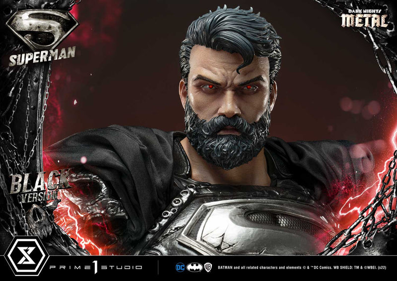 SUPERMAN Prime 1 Studio BLACK VERSION (DARK NIGHTS: METAL)