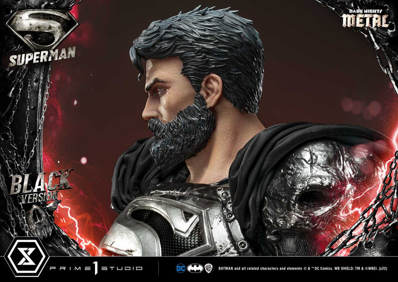 SUPERMAN Prime 1 Studio BLACK VERSION (DARK NIGHTS: METAL)