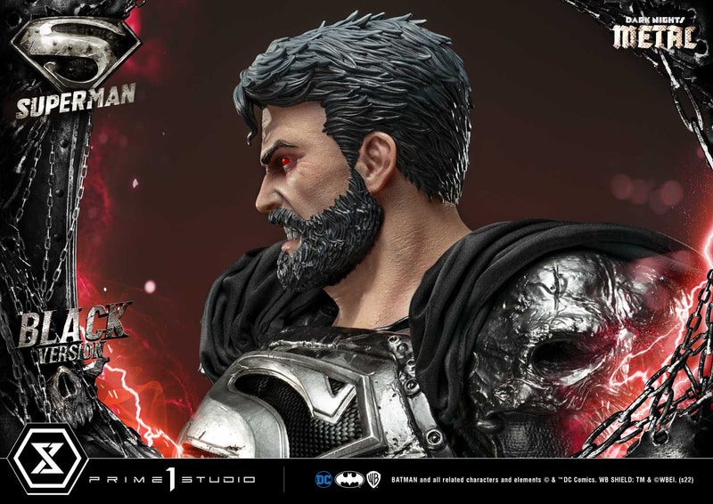 SUPERMAN Prime 1 Studio BLACK VERSION (DARK NIGHTS: METAL)
