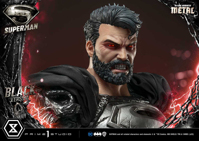 SUPERMAN Prime 1 Studio BLACK VERSION (DARK NIGHTS: METAL)