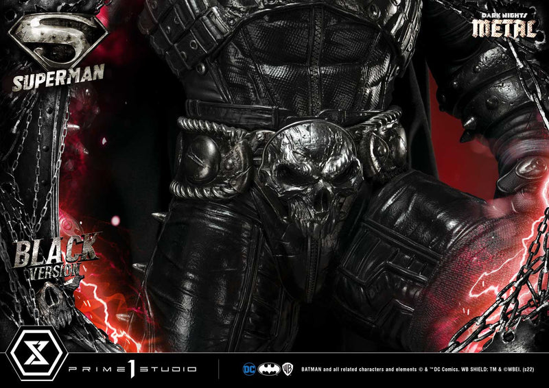 SUPERMAN Prime 1 Studio BLACK VERSION (DARK NIGHTS: METAL)
