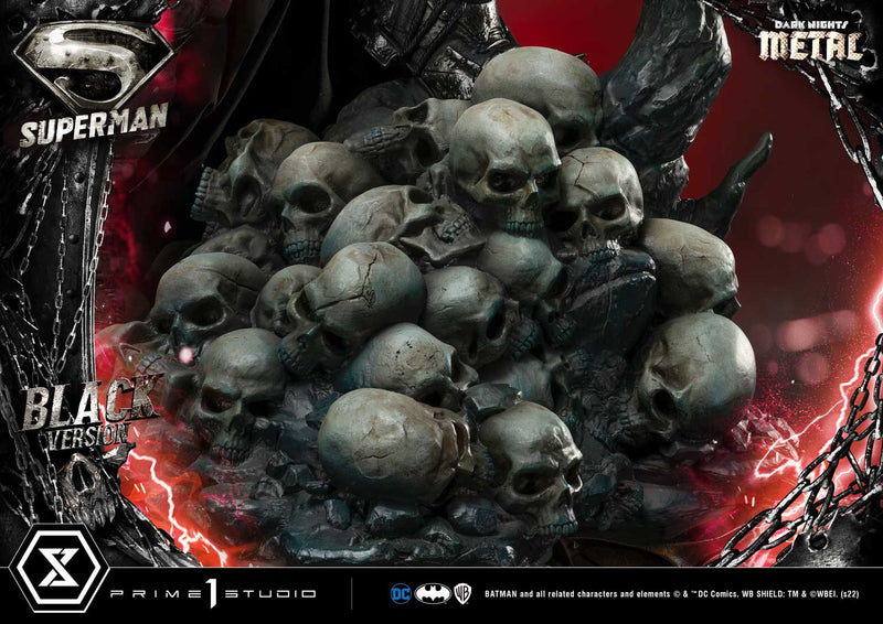 SUPERMAN Prime 1 Studio BLACK VERSION (DARK NIGHTS: METAL)
