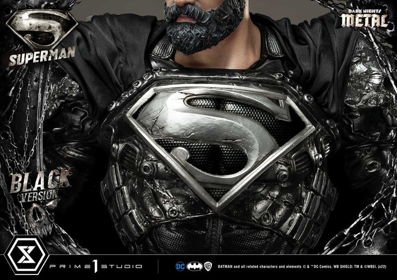 SUPERMAN Prime 1 Studio BLACK VERSION (DARK NIGHTS: METAL)