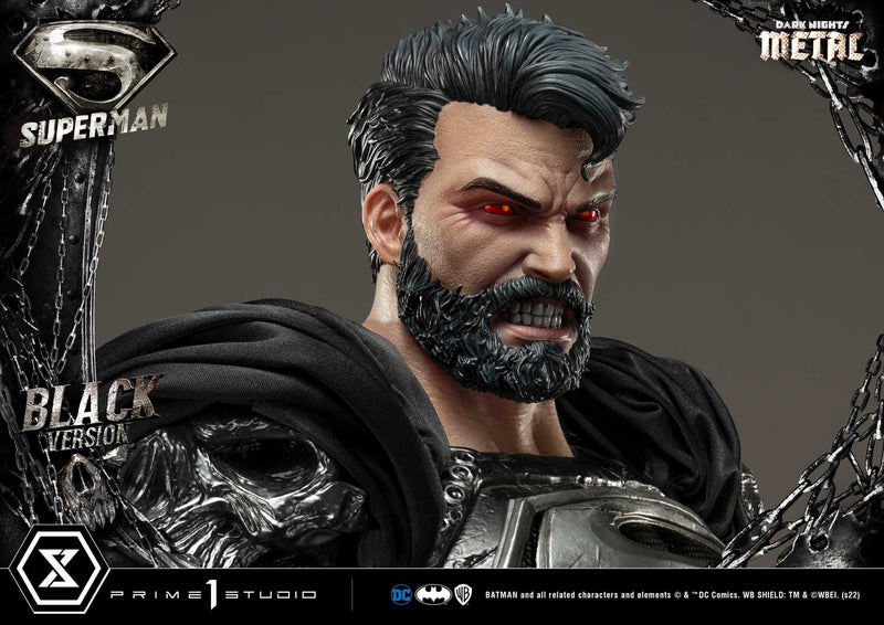 SUPERMAN Prime 1 Studio BLACK VERSION (DARK NIGHTS: METAL)