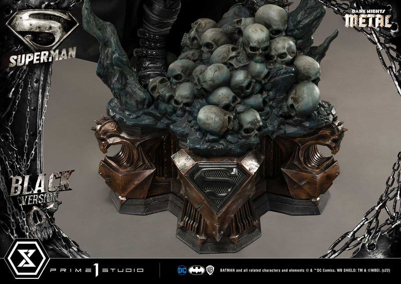 SUPERMAN Prime 1 Studio BLACK VERSION (DARK NIGHTS: METAL)