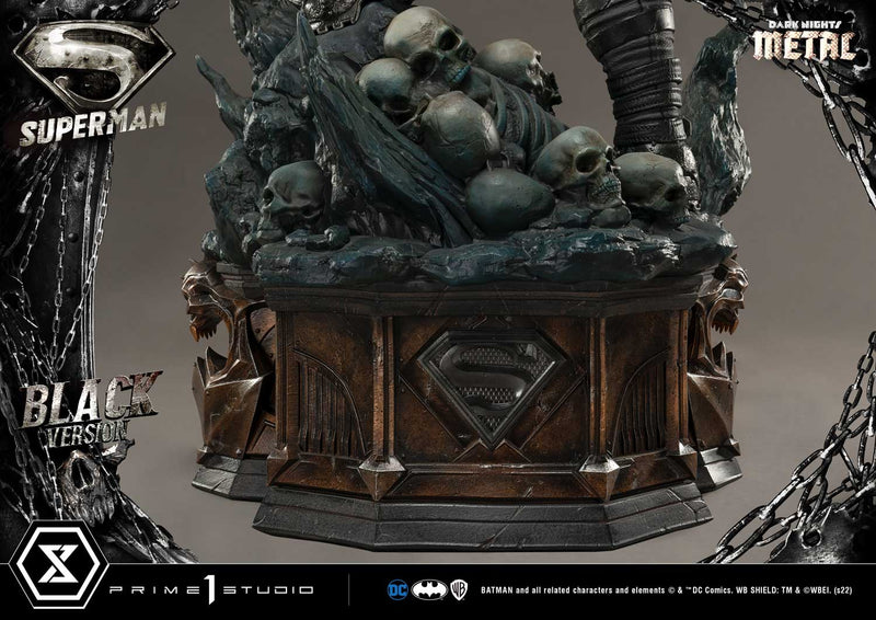 SUPERMAN Prime 1 Studio BLACK VERSION (DARK NIGHTS: METAL)