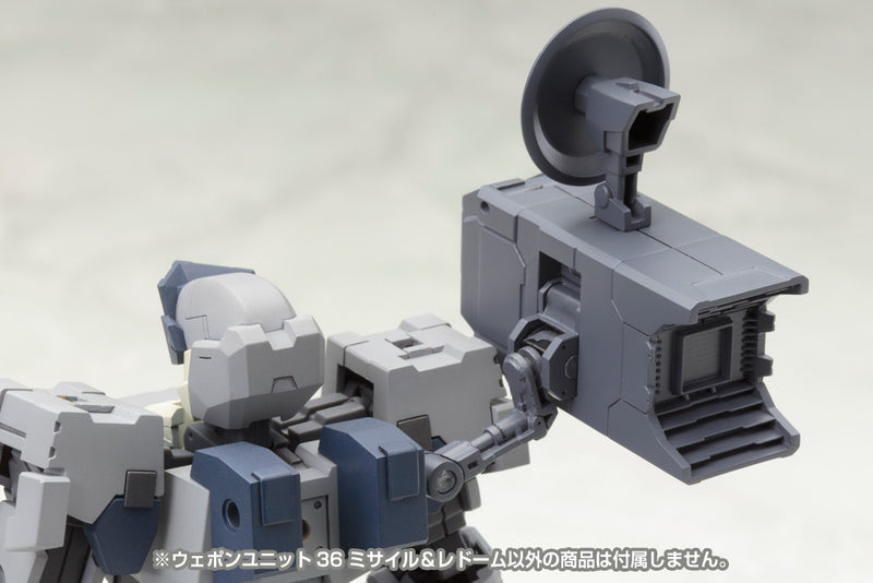 Modeling Support Goods M.S.G Kotobukiya MW36 EAPON UNIT36 MISSILE & RADOME