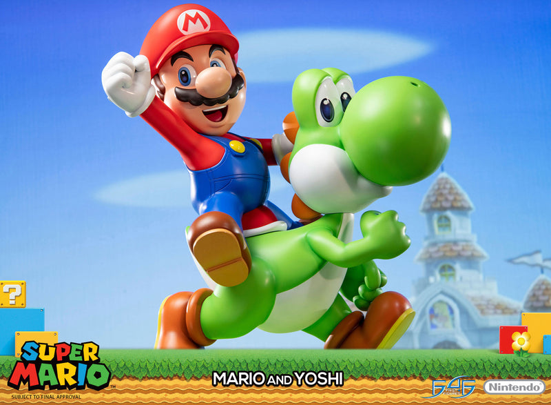 Super Mario First 4 Figures Mario And Yoshi STANDARD edition