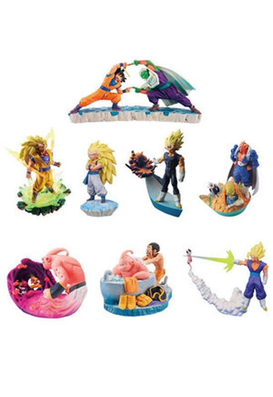 Dragonball Capsule R Megahouse Threaten Majin Buu (set of 7)