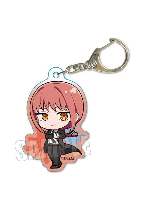 Chainsaw Man Bell House Action Series Acrylic Key Chain Makima