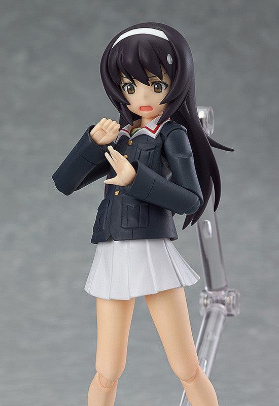 247 Girls und Panzer figma Mako Reizei