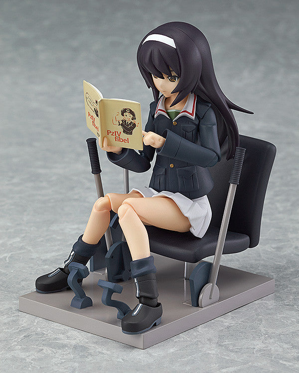 247 Girls und Panzer figma Mako Reizei