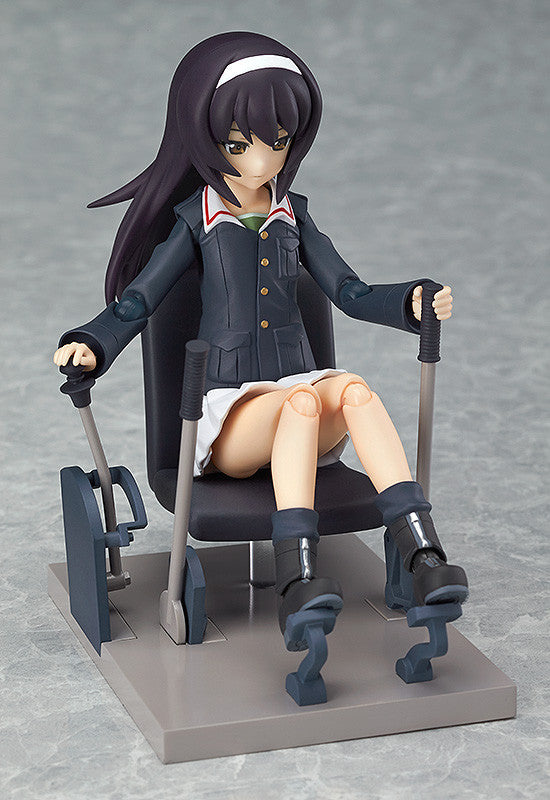 247 Girls und Panzer figma Mako Reizei