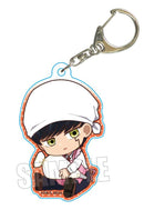 Mashle: Magic and Muscles Bell House GyuGyutto Acrylic Key Chain Mash Burnedead (Apron)