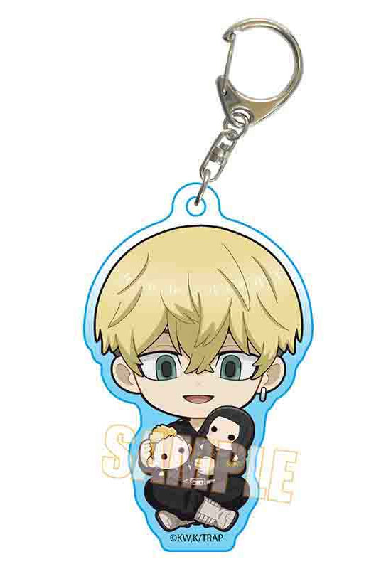 Tokyo Revengers Bell House Acrylic Key Chain Matsuno Chifuyu GyuGyutto Plush Ver.