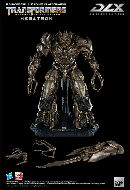 Transformers: Revenge of the Fallen Threezero DLX Megatron