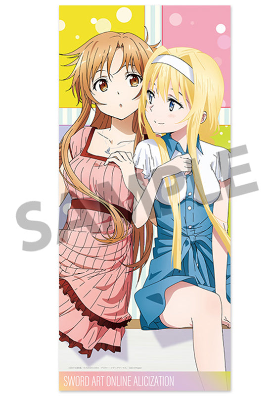 SWORD ART ONLINE ALICIZATION HOBBY STOCK Microfiber Towel Asuna&Alice