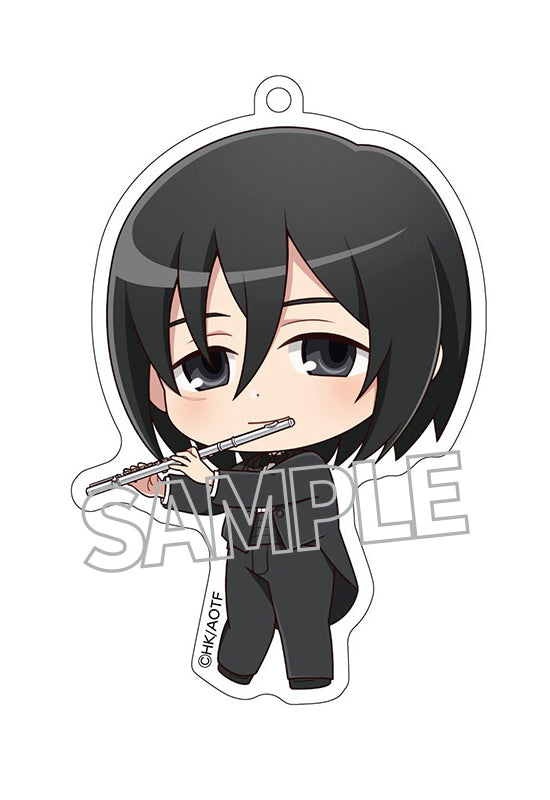 Attack on Titan Matsumoto Shoji Original Illustration Acrylic Key Chain (Concert) Mikasa