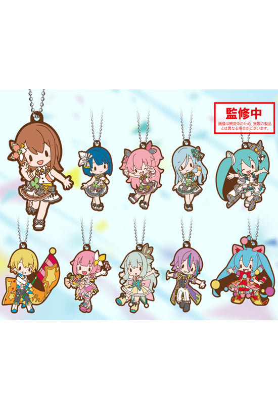 Project SEKAI Colorful Stage! feat. Hatsune Miku Sega Capsule Rubber Mascot Key Chain Collection Vol.2(1 Random)