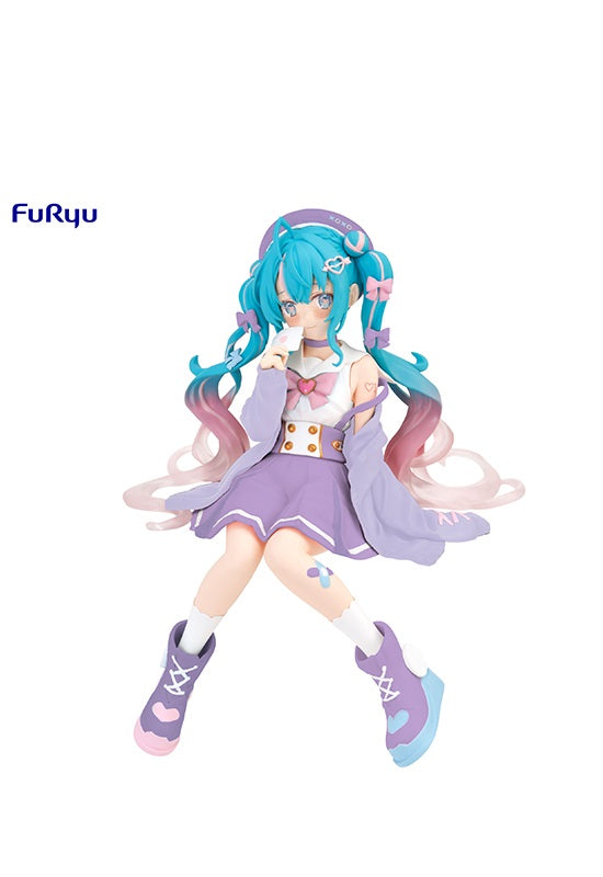 Hatsune Miku FuRyu Noodle Stopper Figure Hatsune Miku Love Sailor Purple Color ver.