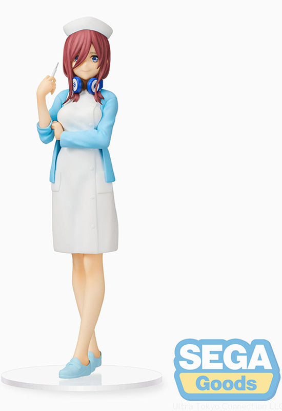 The Quintessential Quintuplets 2 SEGA SPM Figure Miku Nakano Nurse Ver.