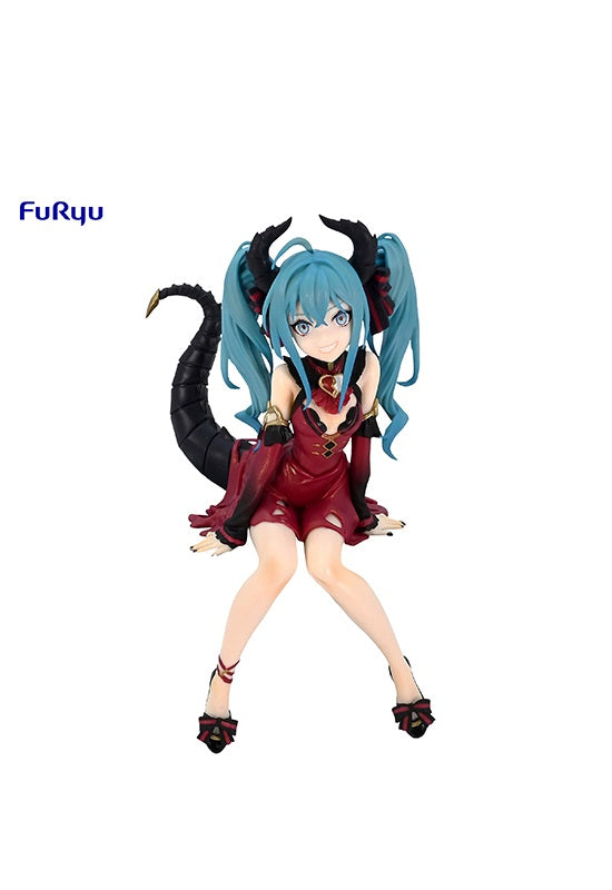 Hatsune Miku FuRyu Noodle Stopper Figure- Hatsune Miku・Villain・Red Color ver.