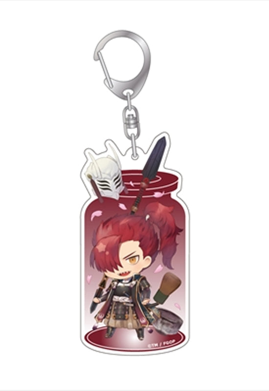Fate/Grand Order Algernon Product CharaToria Acrylic Key Chain Berserker / Mori Nagayoshi