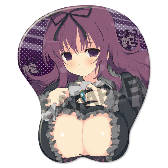 SENRAN KAGURA ESTIVAL VERSUS HOBBY STOCK Murasaki Oppai Mouse Pad