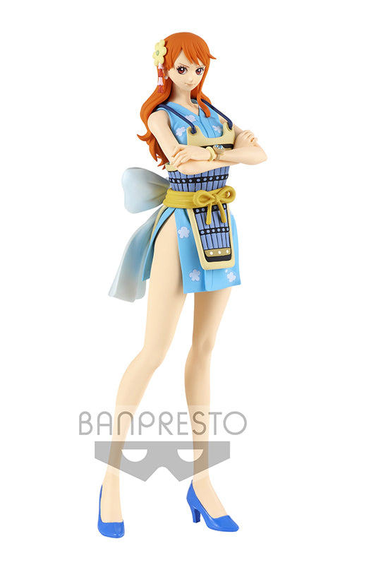 ONE PIECE Banpresto GLITTER & GLAMOURS NAMI WANOKUNI STYLE-II (ver.B)