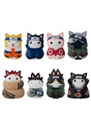 NARUTO NYARUTO! MEGAHOUSE CATS of KONOHA VILLAGE with premium can mascot (BOX SET)