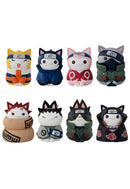 NARUTO NYARUTO! MEGAHOUSE CATS of KONOHA VILLAGE (repeat) (Set of 8 Characters)