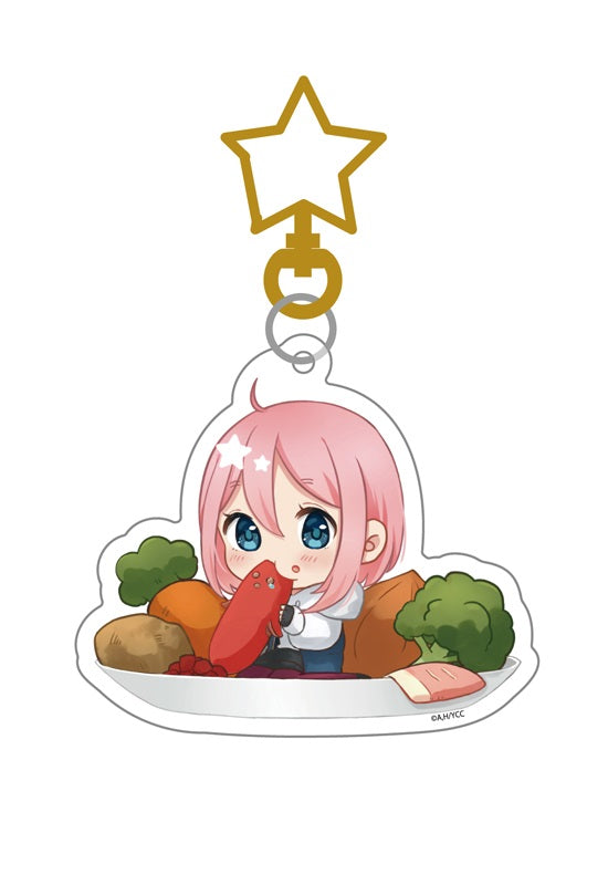 Yurucamp Realize Gugutto! Acrylic Key Chain Nadeshiko