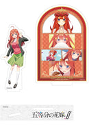 The Quintessential Quintuplets Season 2 Stella Notes Acrylic Mascot with Scenes Nakano Itsuki
