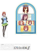 The Quintessential Quintuplets Season 2 Stella Notes Acrylic Mascot with Scenes Nakano Miku
