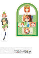 The Quintessential Quintuplets Season 2 Stella Notes Acrylic Mascot with Scenes Nakano Yotsuba