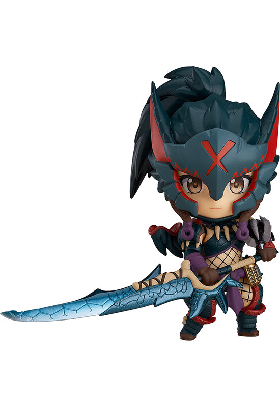 1284 MONSTER HUNTER WORLD: ICEBORNE Nendoroid Hunter: Female Nargacuga Alpha Armor Ver.