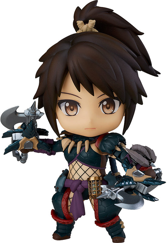 1284‐DX MONSTER HUNTER WORLD: ICEBORNE Nendoroid Hunter: Female Nargacuga Alpha Armor Ver. DX