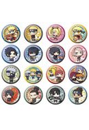 Naruto New Era MEGAHOUSE Metal Badge Collection (repeat) (Boxset of 16)