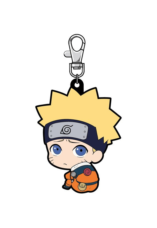 NARUTO HMA Bocchi-kun Series Rubber Mascot Uzumaki Naruto (Boy)