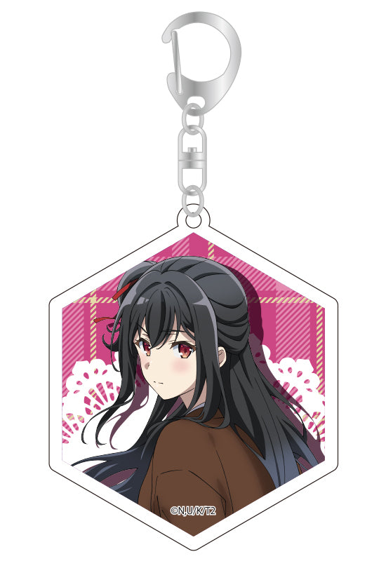 The Detective Is Already Dead sign Acrylic Key Chain Natsunagi Nagisa Valentine Ver.