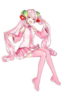 Hatsune Miku FURYU Noodle Stopper Figure Sakura Miku
