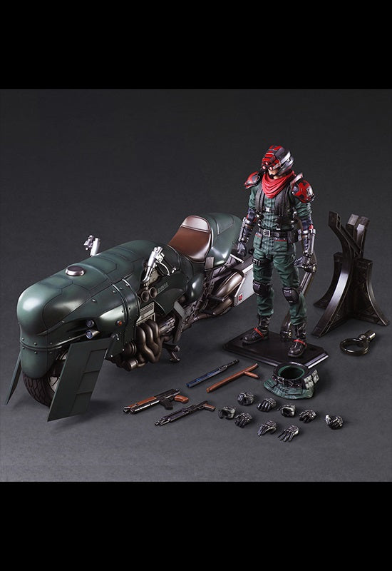 FINAL FANTASY VII REMAKE™ Square Enix PLAY ARTS KAI™ Action Figure SHINRA ELITE SECURITY OFFICER & MOTORCYCLE SET